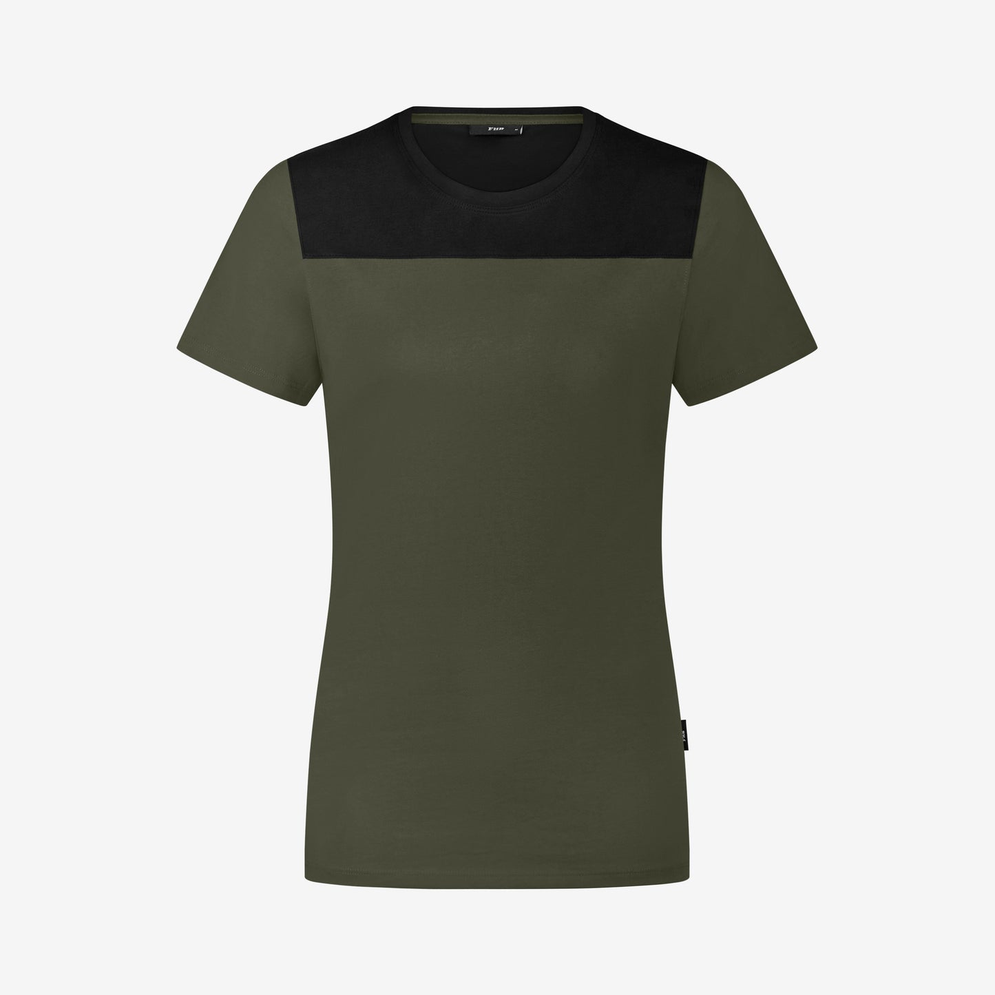 FHB Kira T-Shirt Frauen Oliv/Schwarz 822210