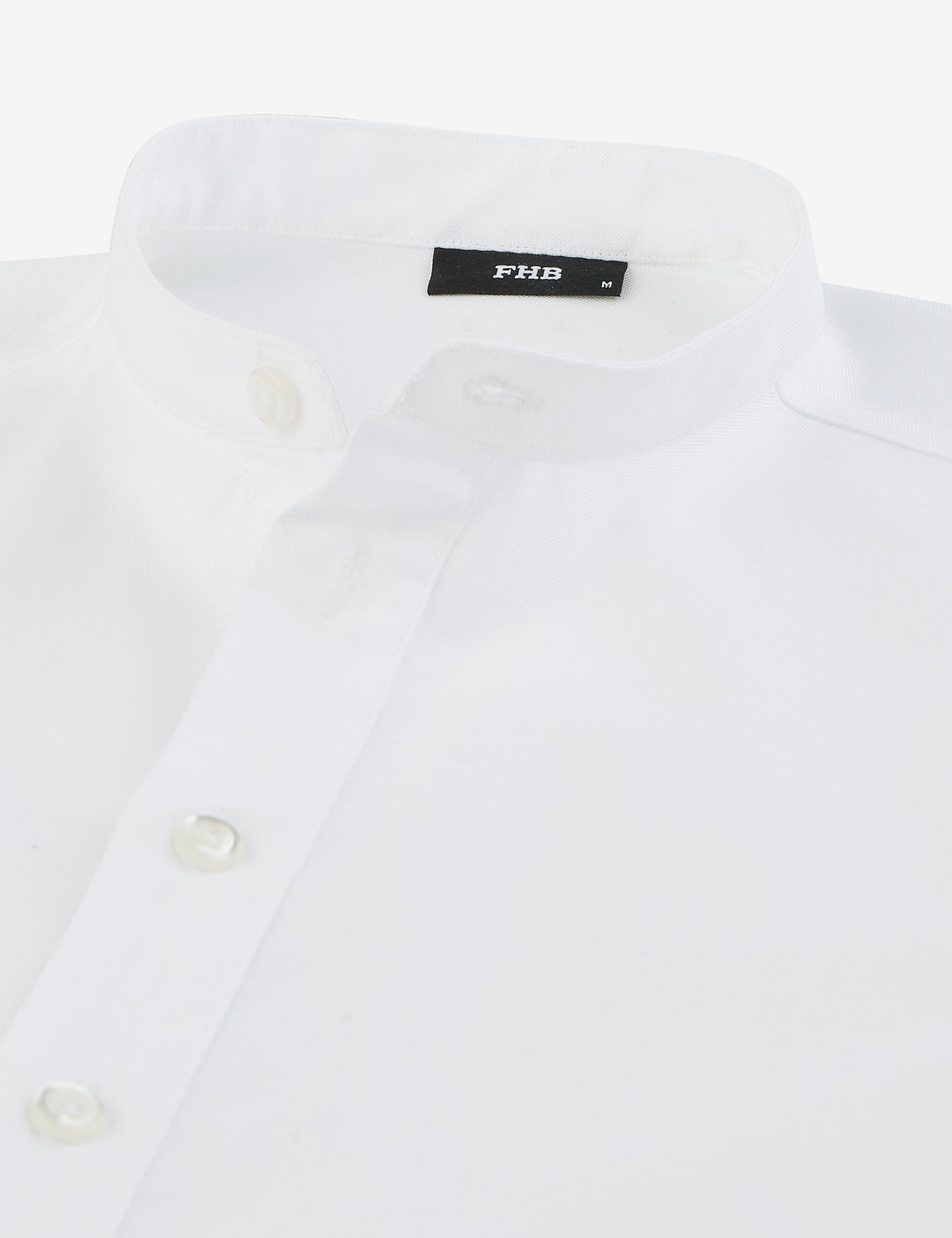 FHB Lenn Arbeitshemd Unisex Langarm Weiß 90511
