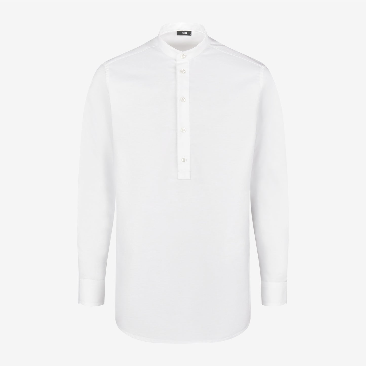 FHB Lenn Arbeitshemd Unisex Langarm Weiß 90511