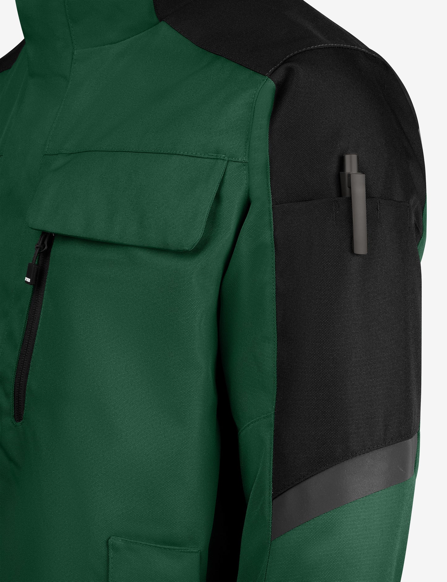 FHB Lars Arbeitsjacke Winter Grün/Schwarz 19035