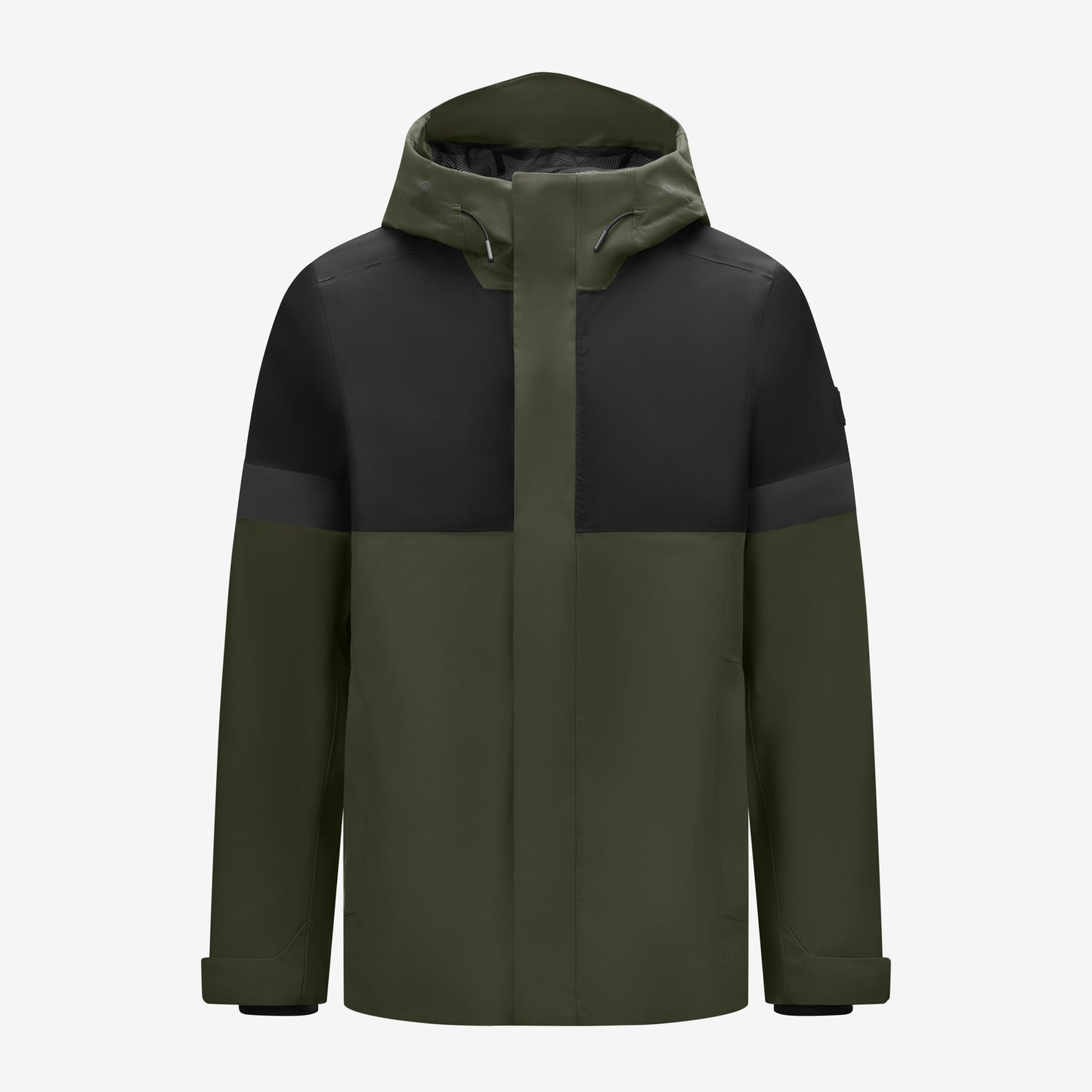 FHB Luca Regenjacke Hardshelljacke Oliv/Schwarz 78136