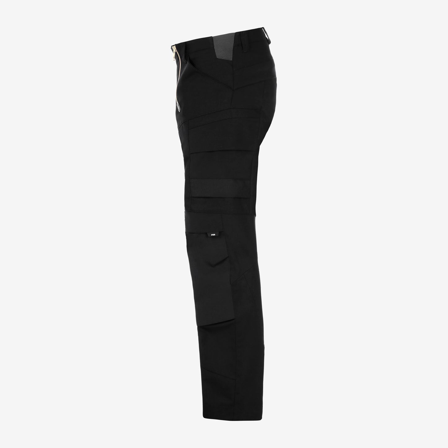 FHB Maxi Arbeitshose Zunfthose Stretch Schwarz 12271 + gratis FHB Caspar Kniepolster