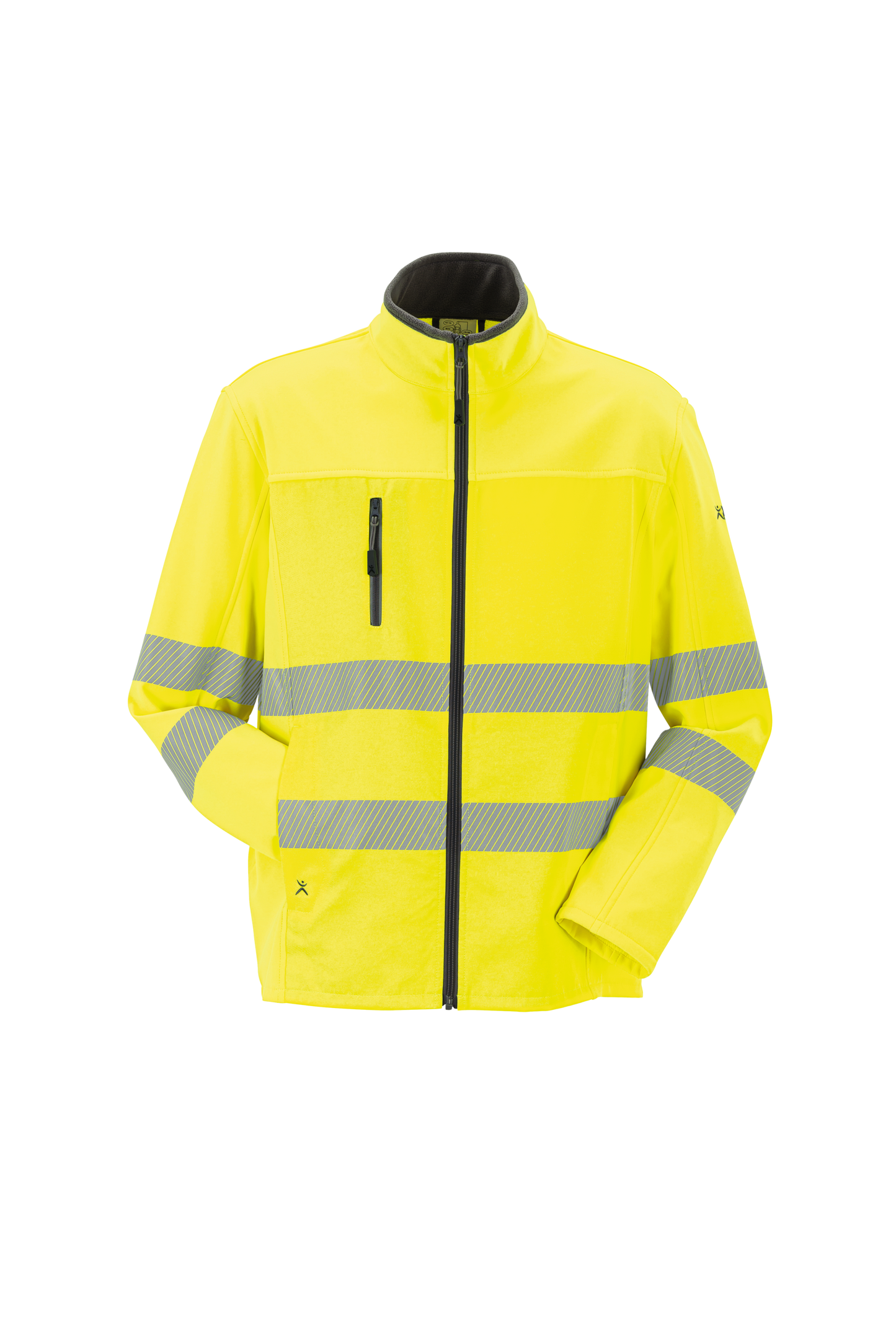 Planam Norit Warnschutz Herren Pure Softshelljacke