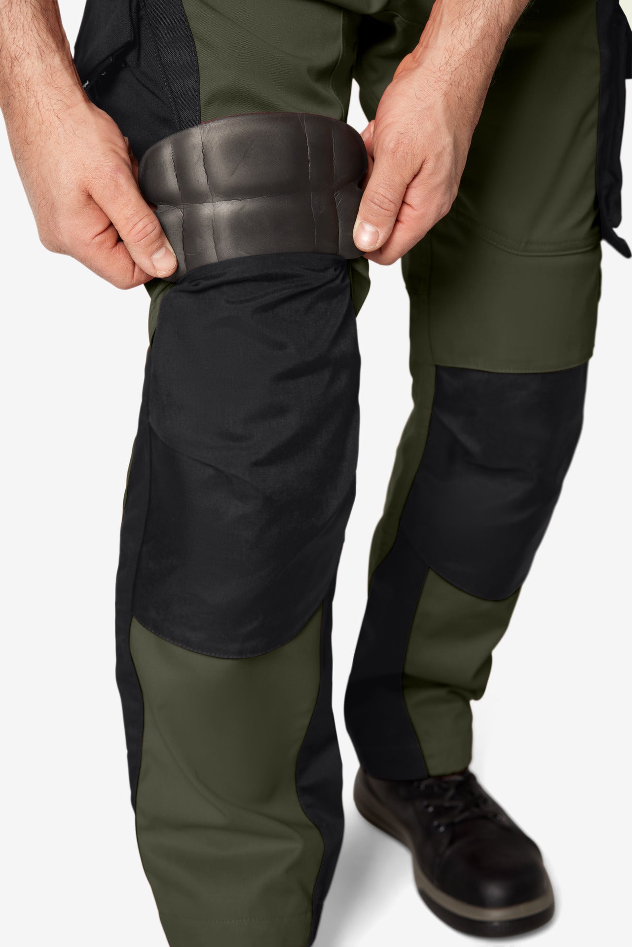 FHB Florian Arbeitshose Bundhose Oliv/Schwarz 125100