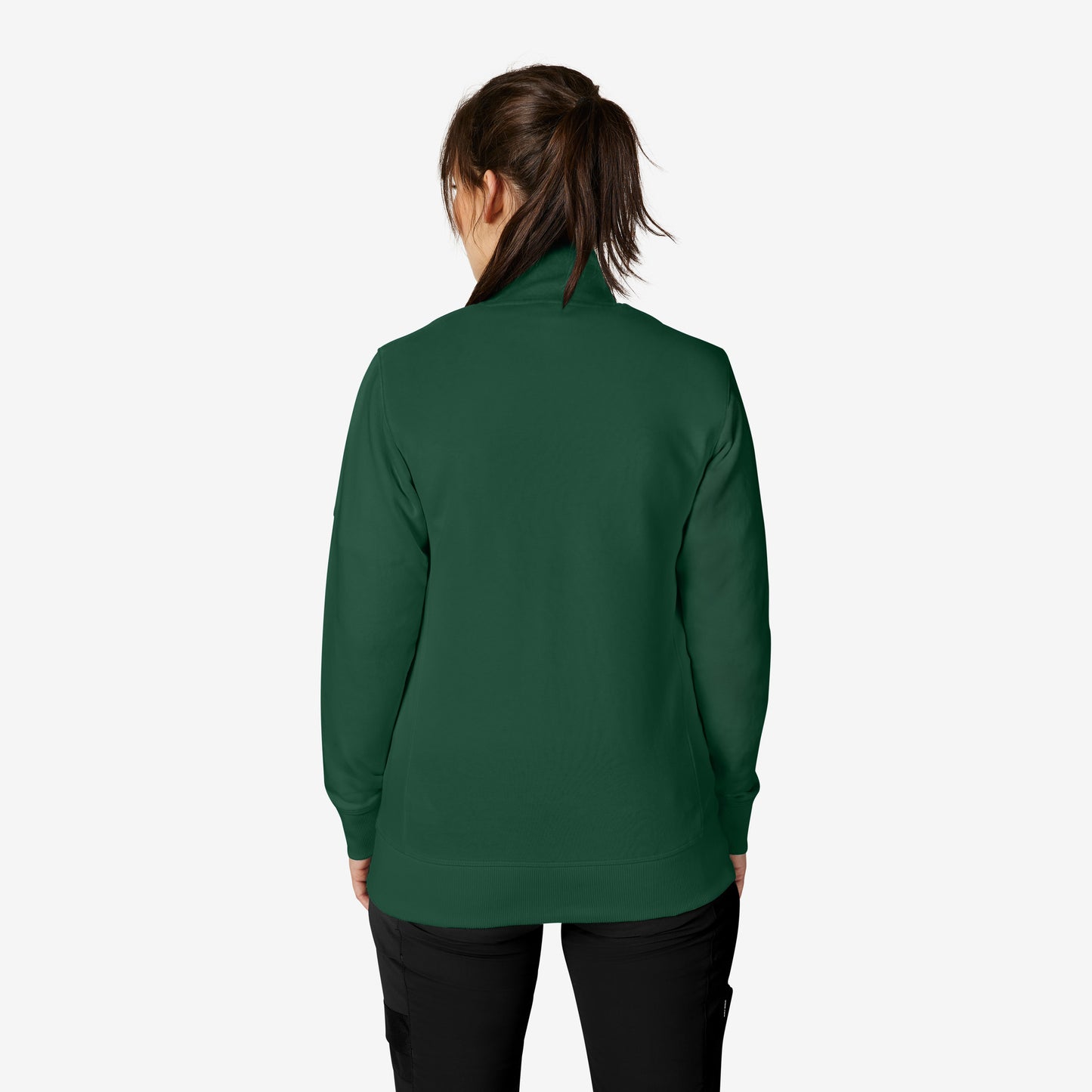 FHB Zip-Sweatshirt Troyer Kalle unisex Grün 821150