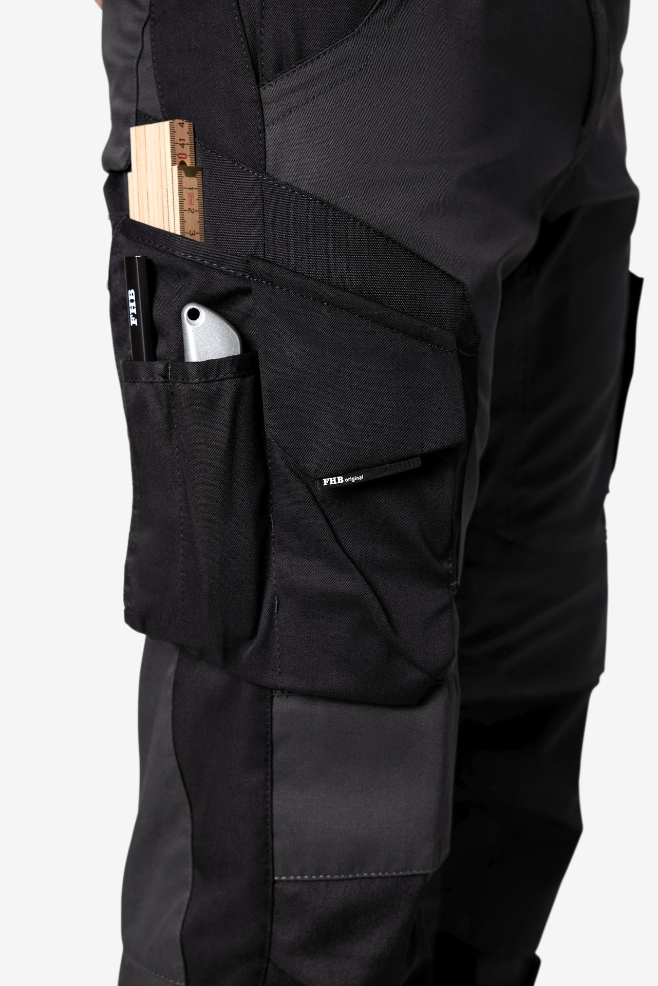 FHB Florian Arbeitshose Bundhose Anthrazit/Schwarz 125100