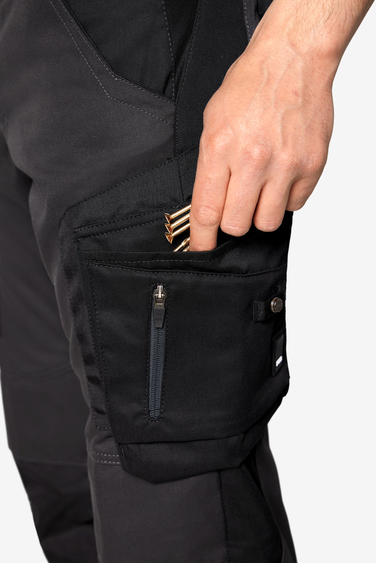 FHB Florian Arbeitshose Bundhose Anthrazit/Schwarz 125100