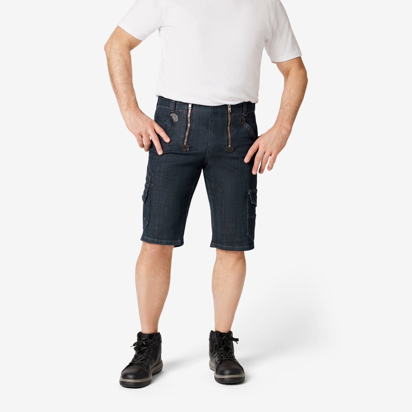 FHB Volkmar Zunft-Bermuda Shorts Stretch-Jeans 22635