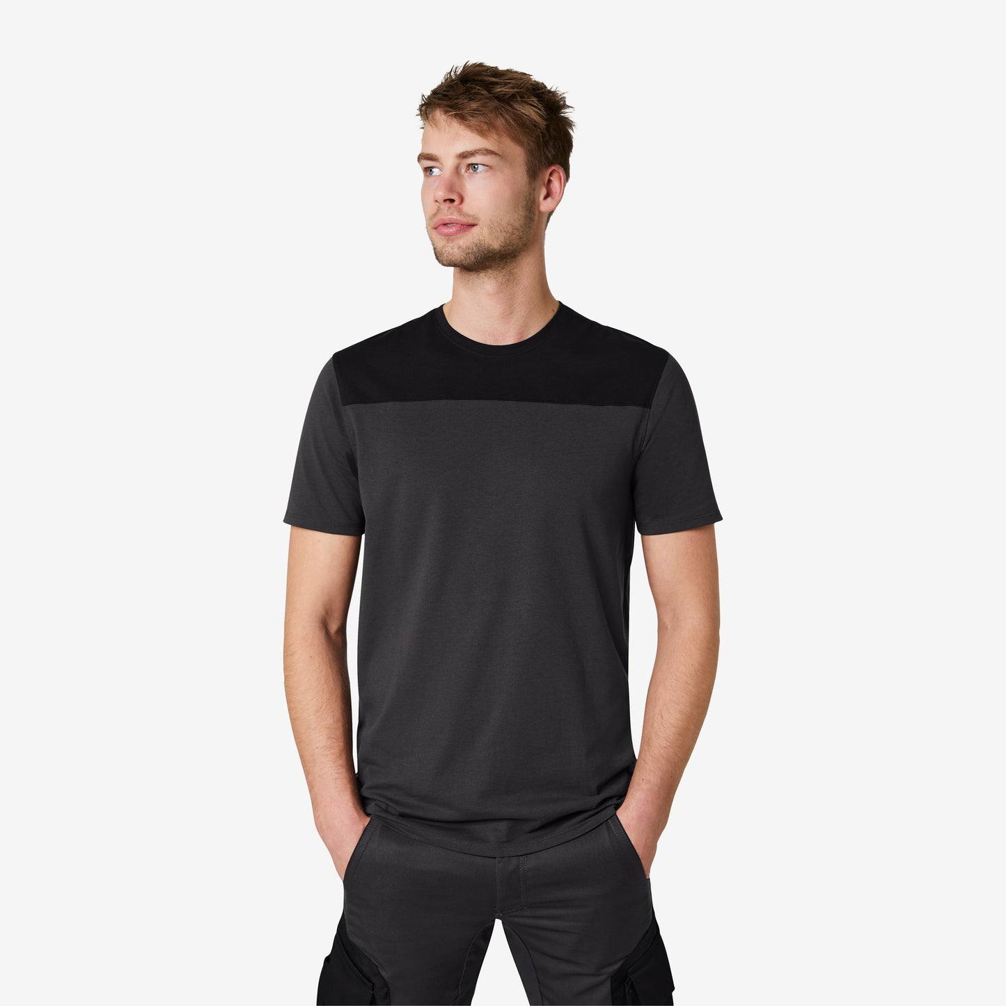 FHB Knut T-Shirt Anthrazit/Schwarz 822200