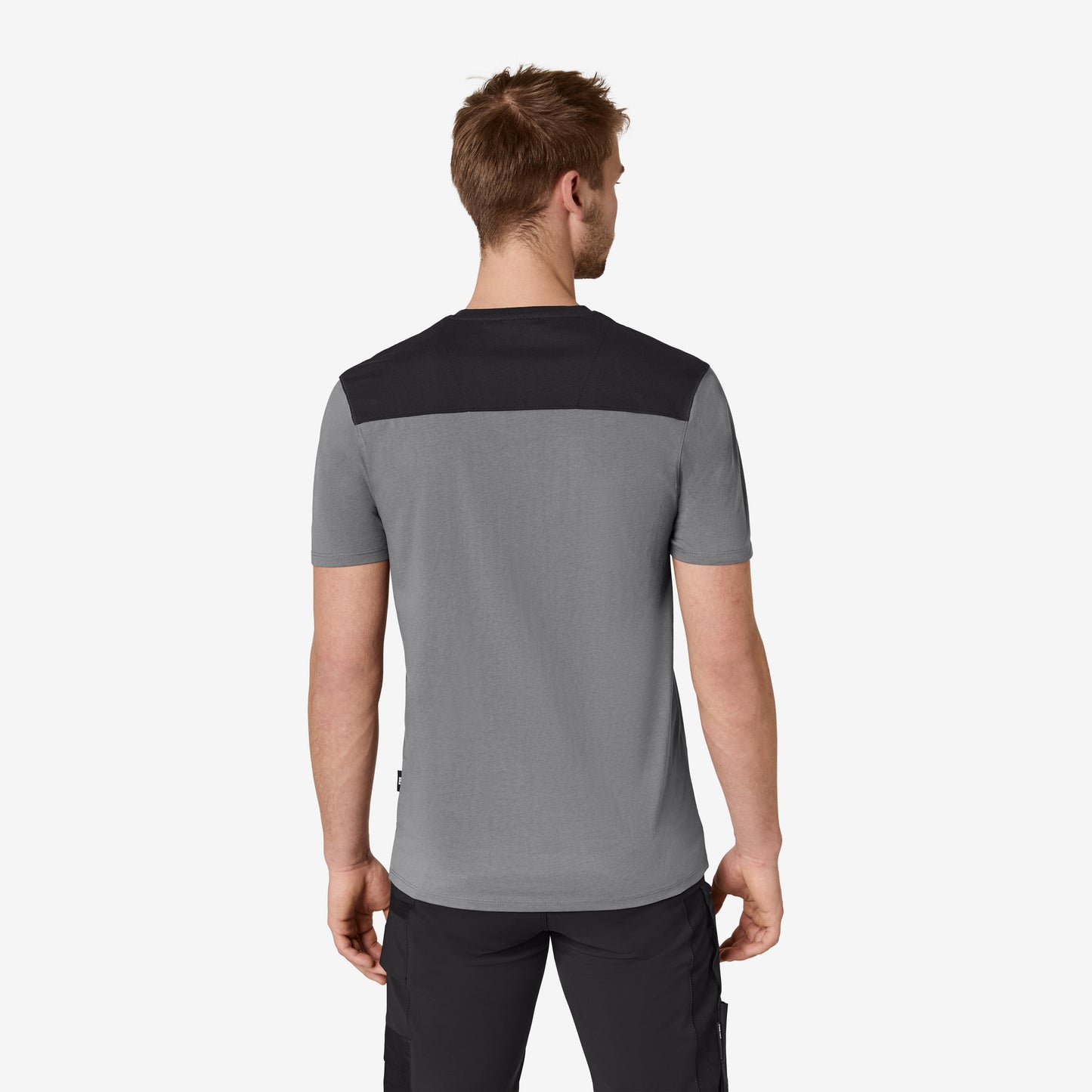 FHB Knut T-Shirt Grau/Schwarz 822200