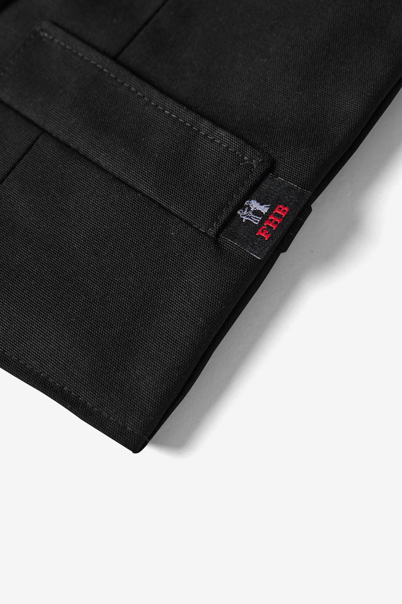 FHB Damen Zunftweste Herdis aus Canvas Schwarz 12215
