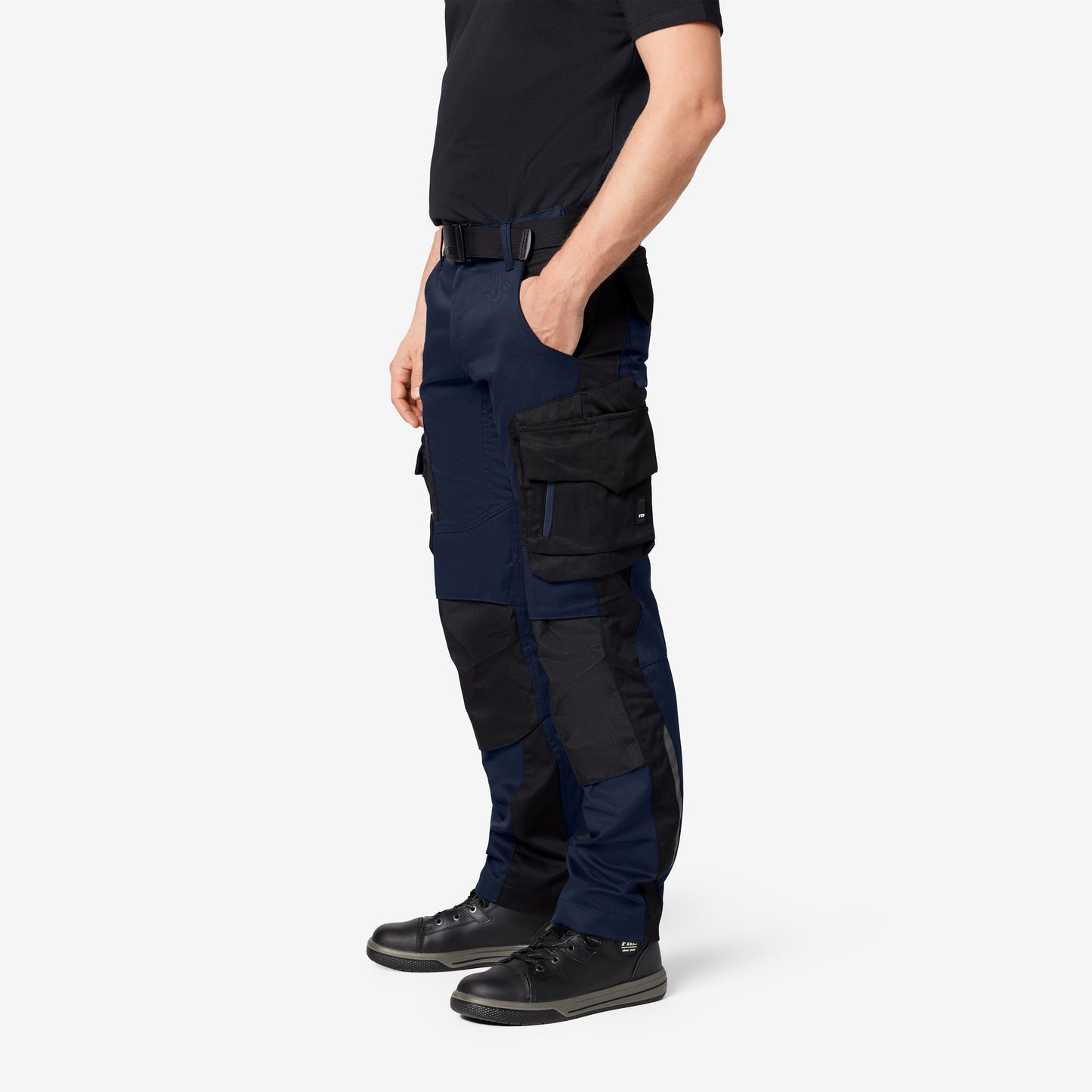 FHB Florian Arbeitshose Bundhose Marine/Schwarz 125100