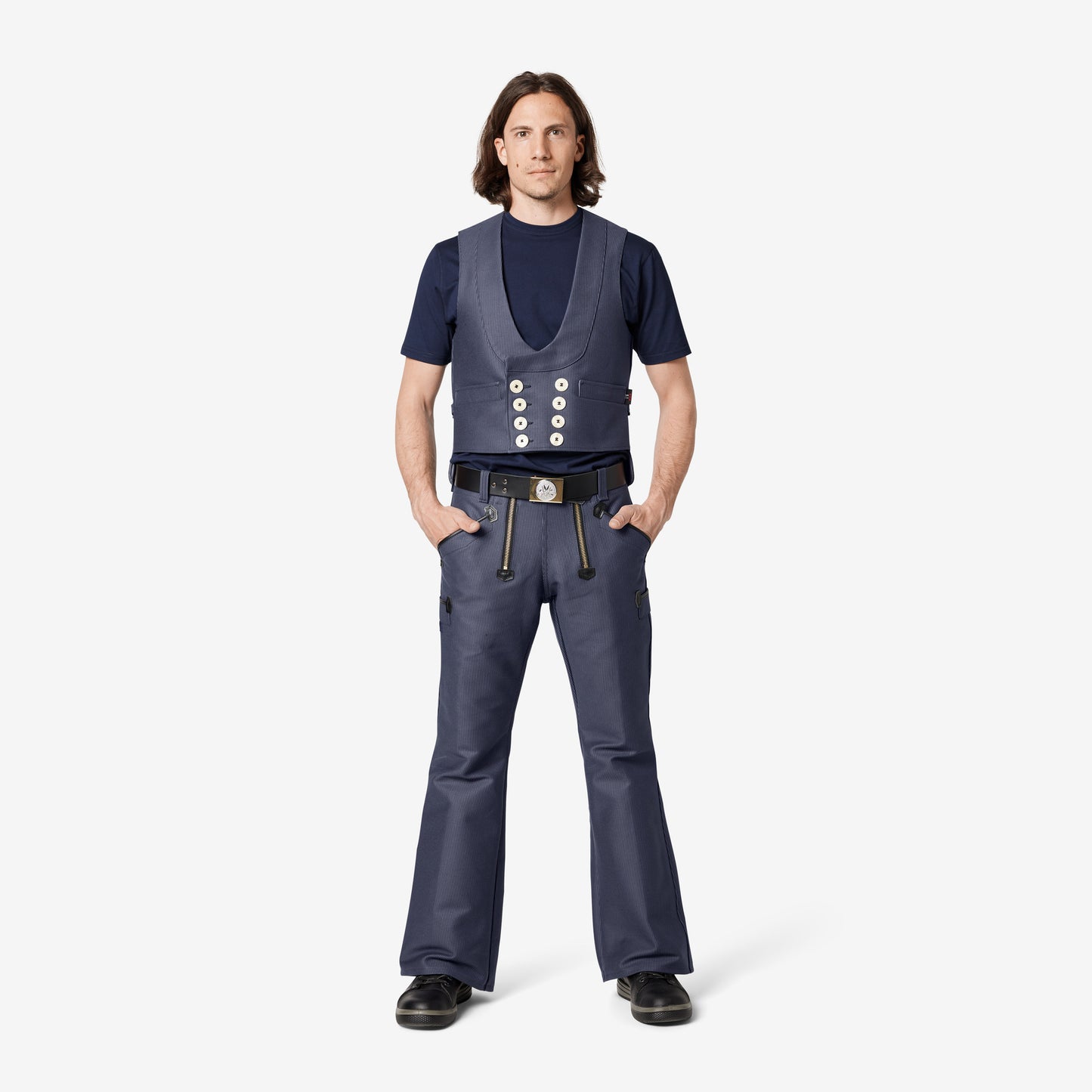 FHB Jan Zunftweste Zwin-Doppel-Pilot Hamburger Streifen 83226