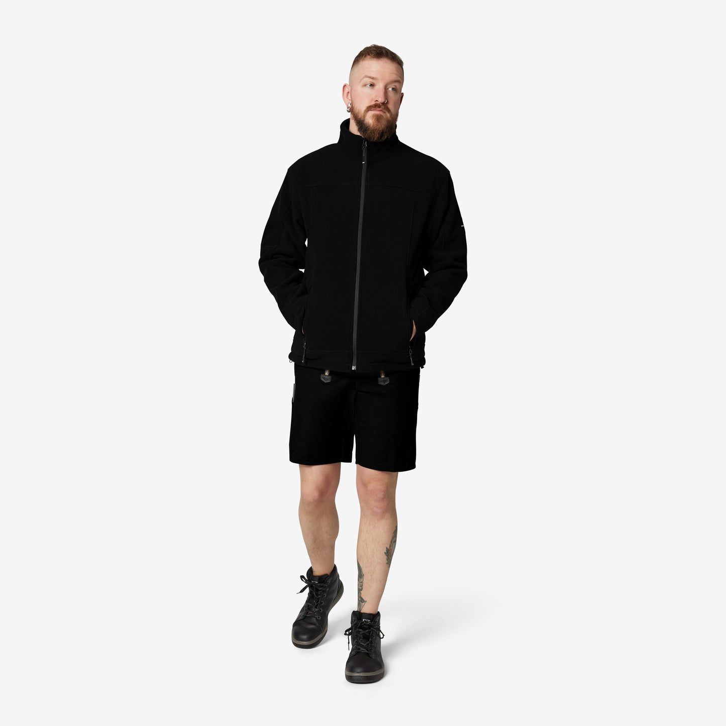FHB Roman Fleecejacke Schwarz 78230