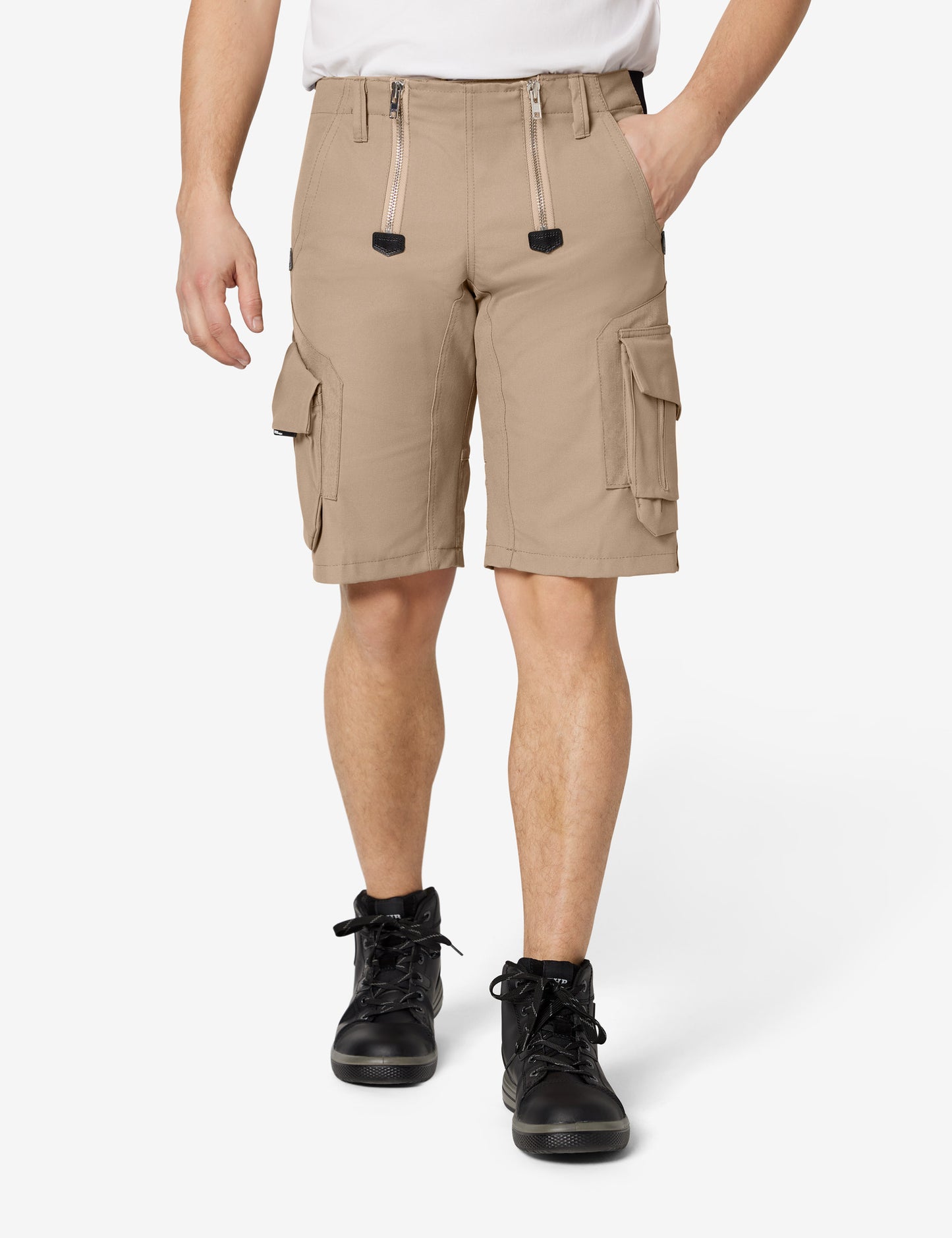 FHB Sascha Zunft-Bermuda Shorts Canvas 11012 + gratis FHB Tristan Messertasche