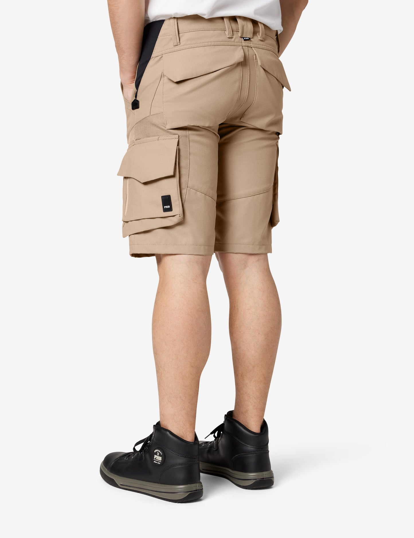 FHB Sascha Zunft-Bermuda Shorts Canvas 11012 + gratis FHB Tristan Messertasche
