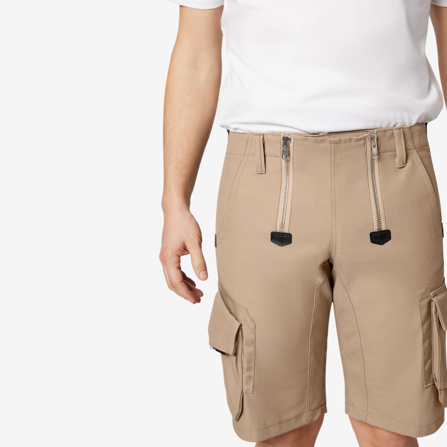 FHB Sascha Zunft-Bermuda Shorts Canvas 11012 + gratis FHB Tristan Messertasche