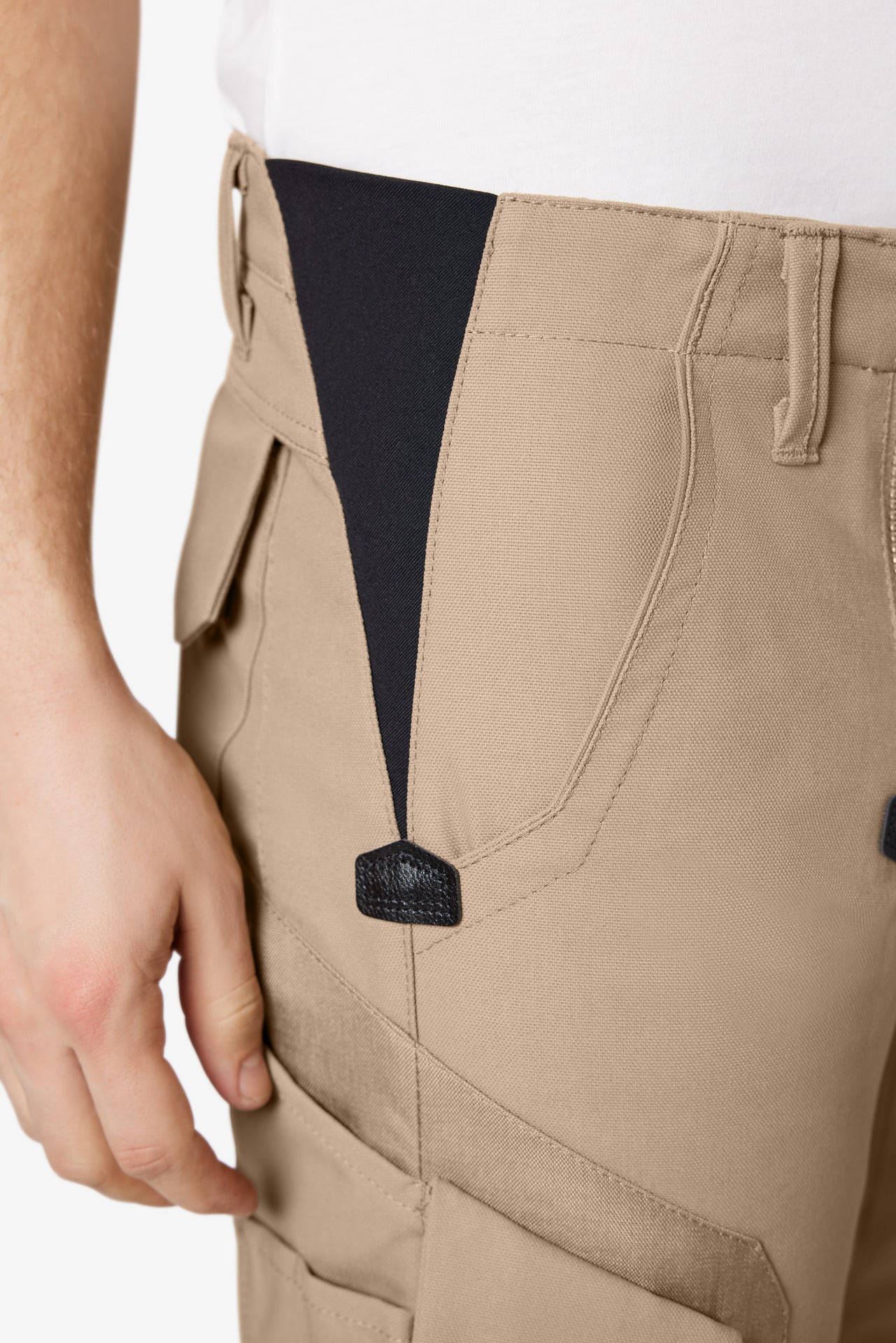 FHB Sascha Zunft-Bermuda Shorts Canvas 11012 + gratis FHB Tristan Messertasche