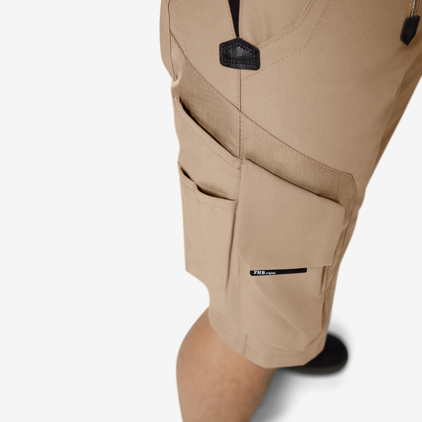 FHB Sascha Zunft-Bermuda Shorts Canvas 11012 + gratis FHB Tristan Messertasche