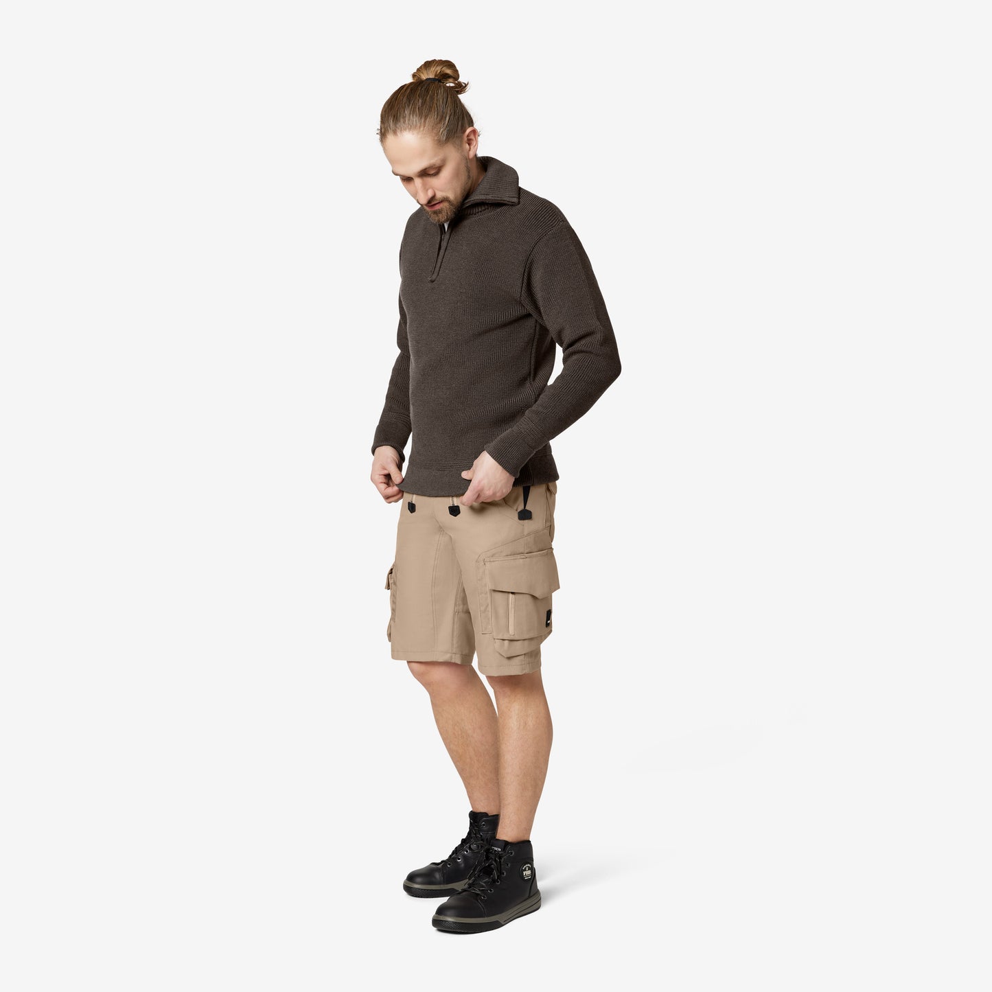 FHB Sascha Zunft-Bermuda Shorts Canvas 11012 + gratis FHB Tristan Messertasche