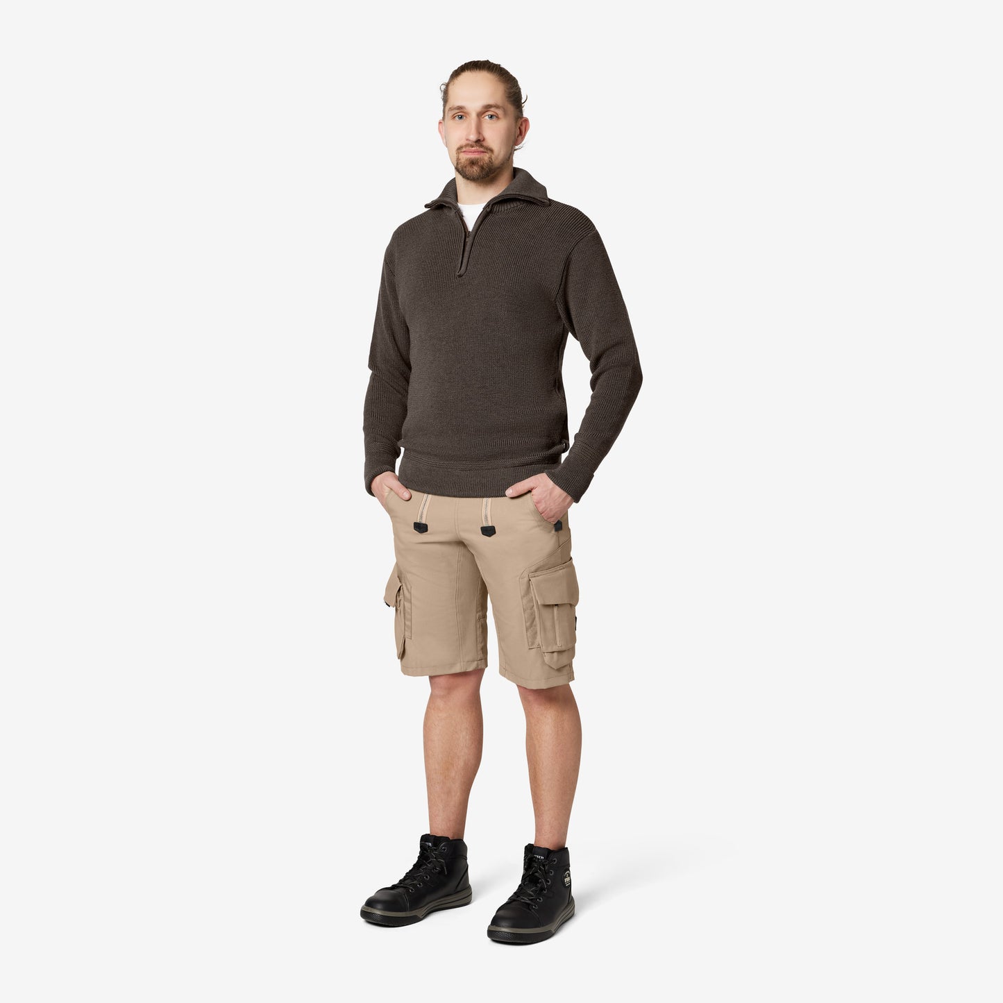 FHB Sascha Zunft-Bermuda Shorts Canvas 11012 + gratis FHB Tristan Messertasche