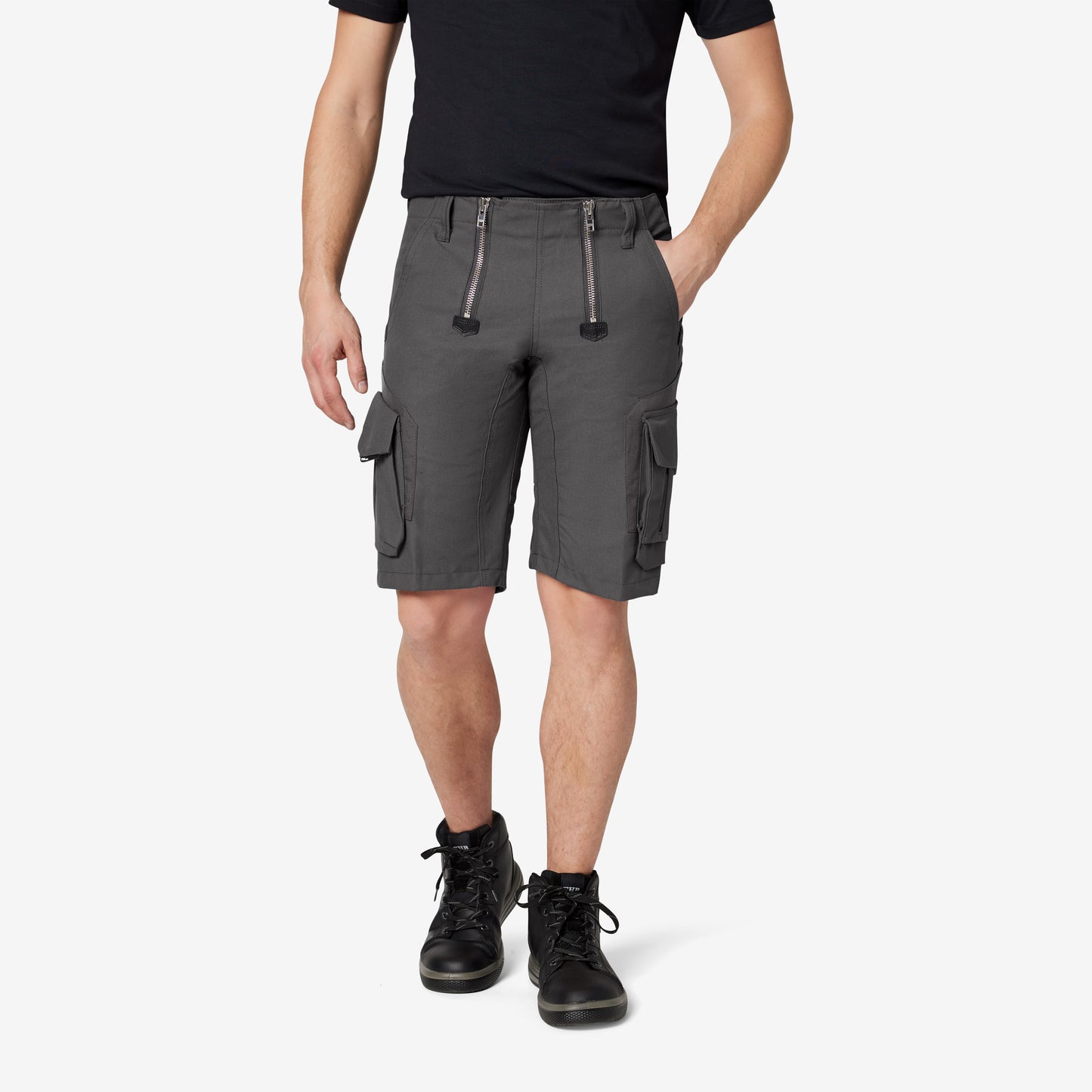 FHB Sascha Zunft-Bermuda Shorts Canvas 11012 + gratis FHB Tristan Messertasche
