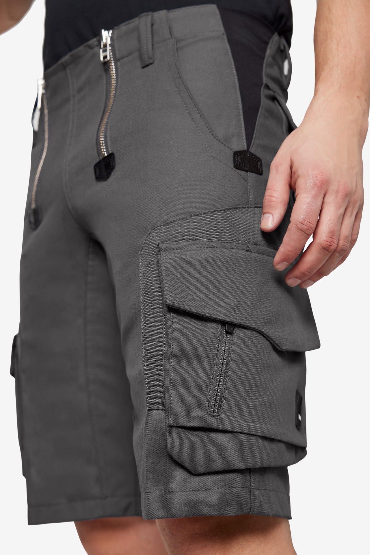 FHB Sascha Zunft-Bermuda Shorts Canvas 11012 + gratis FHB Tristan Messertasche