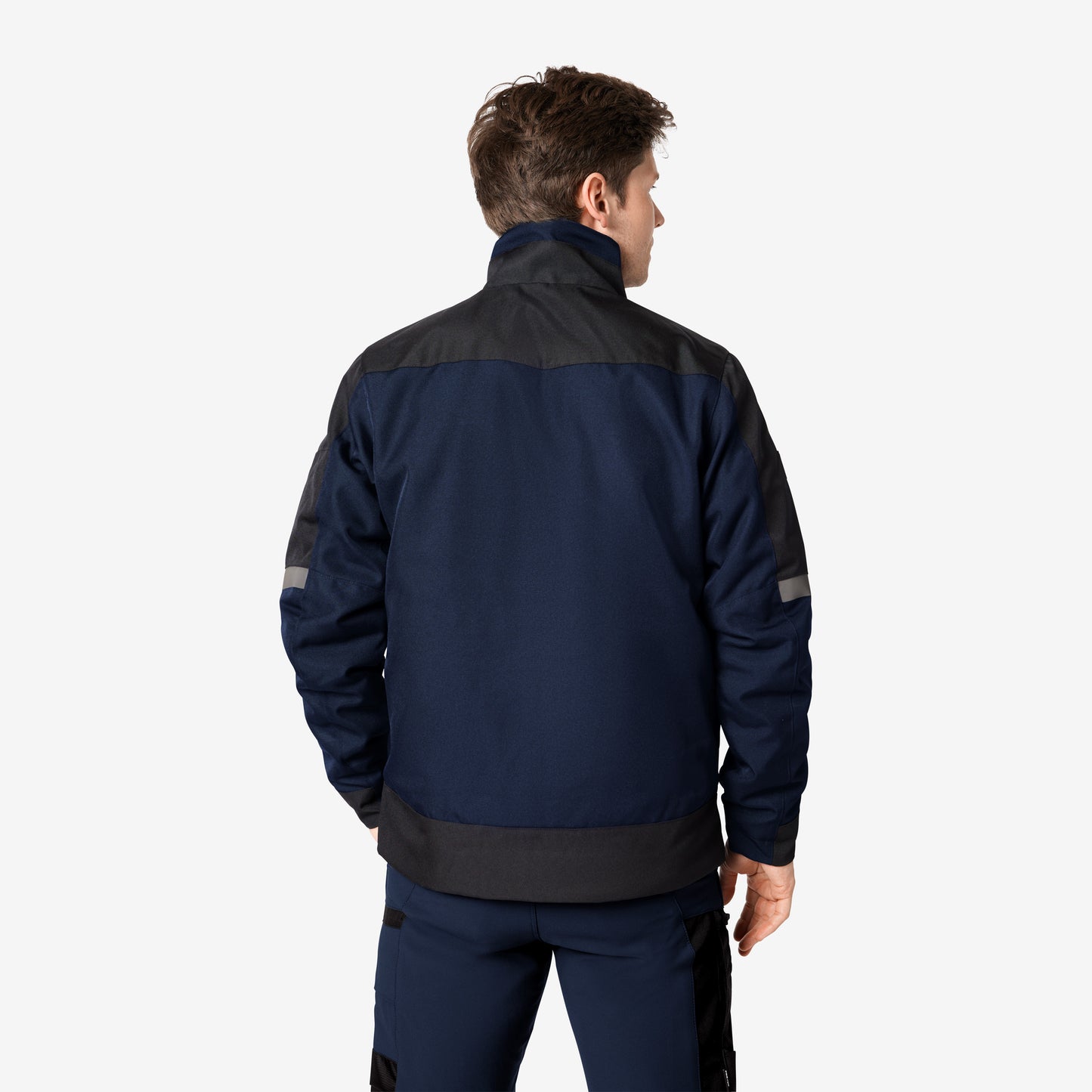 FHB Lars Arbeitsjacke Winter Marine/Schwarz 19035