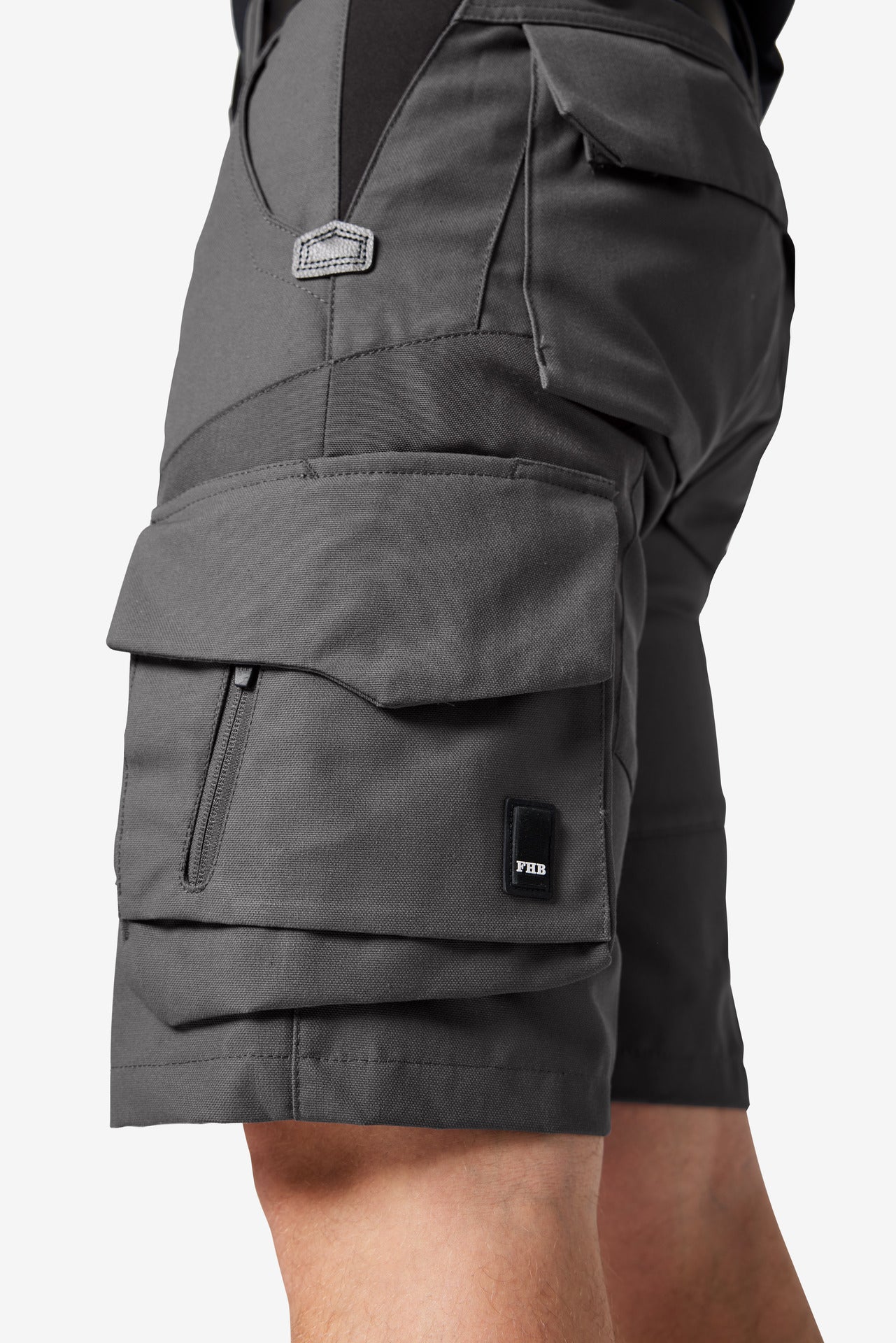 FHB Sascha Zunft-Bermuda Shorts Canvas 11012 + gratis FHB Tristan Messertasche