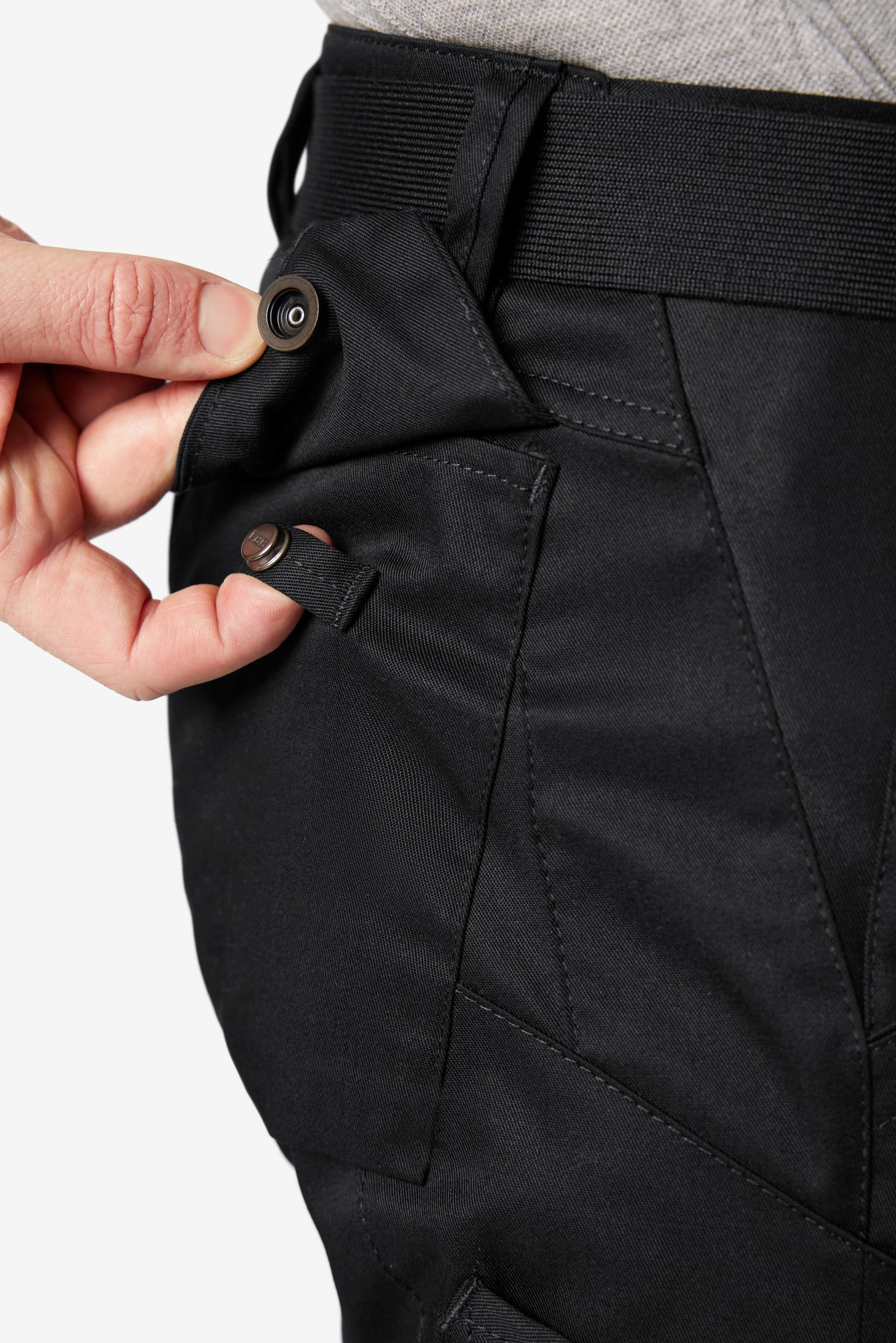125700 2x FHB Werner Arbeitshose Bundhose Schwarz + gratis FHB T-Shirt Zimmermann