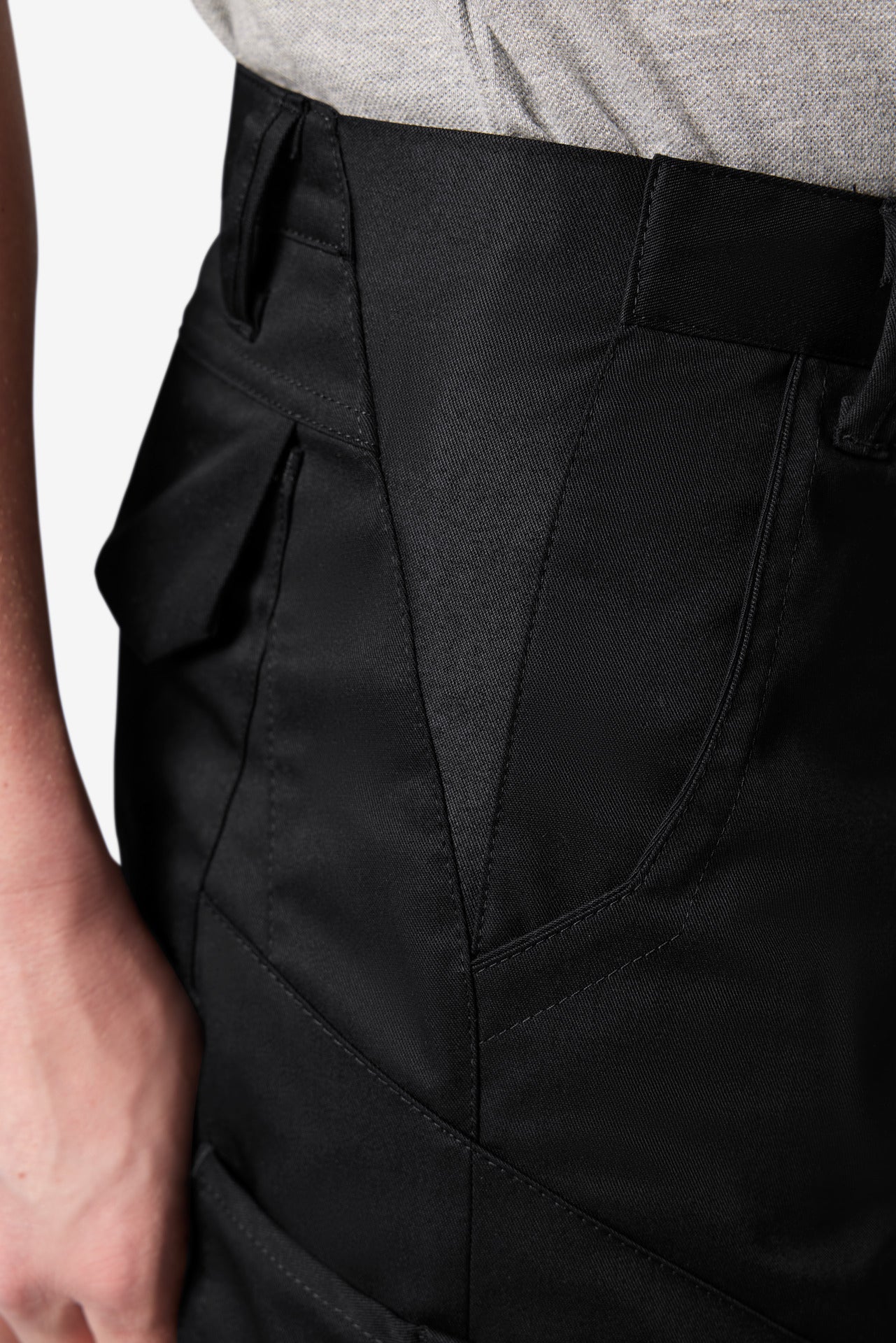 125700 2x FHB Werner Arbeitshose Bundhose Schwarz + gratis FHB T-Shirt Zimmermann