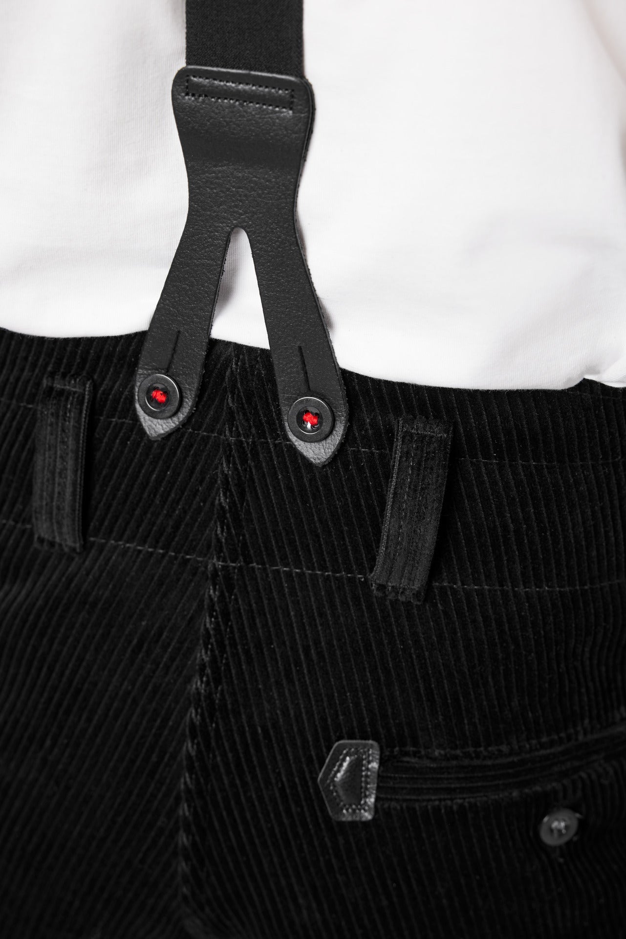 FHB Karl-Heinz Zunfthose Trenkercord Schwarz 50028