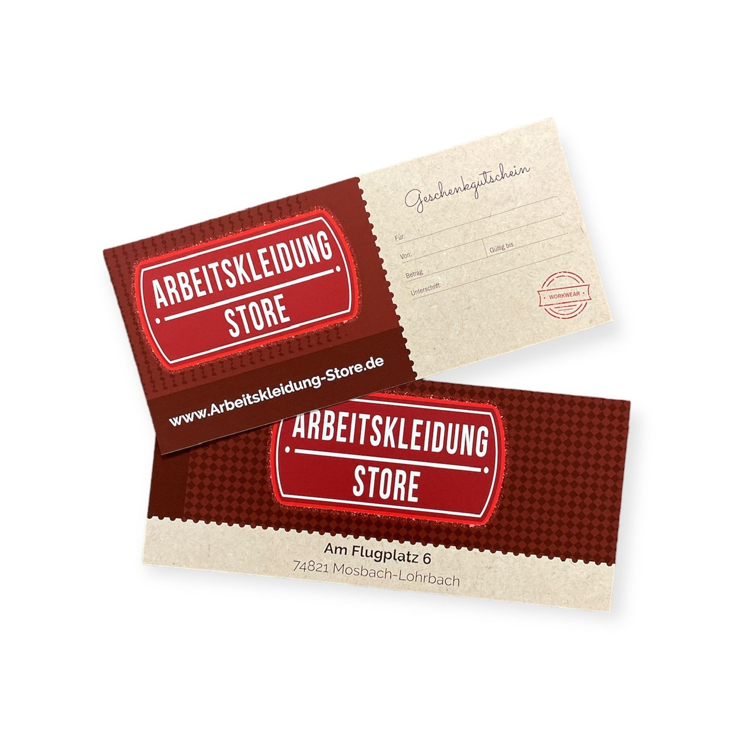Arbeitskleidung-Store Geschenk Gutschein