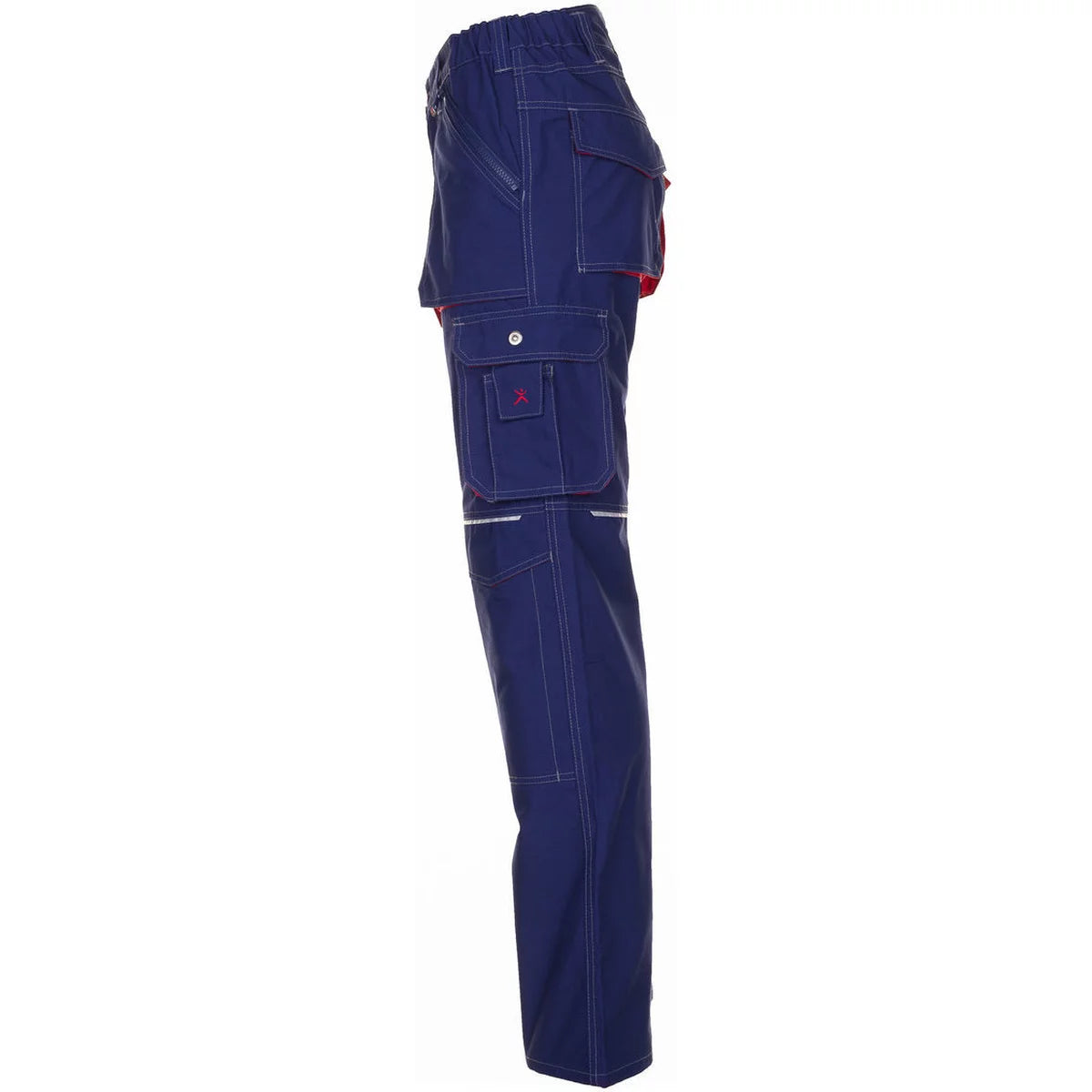 Planam Basalt Bundhose Arbeitshose marine/rot 2822