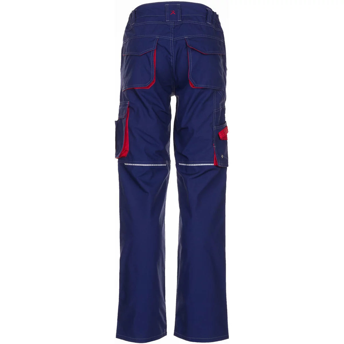 Planam Basalt Bundhose Arbeitshose marine/rot 2822