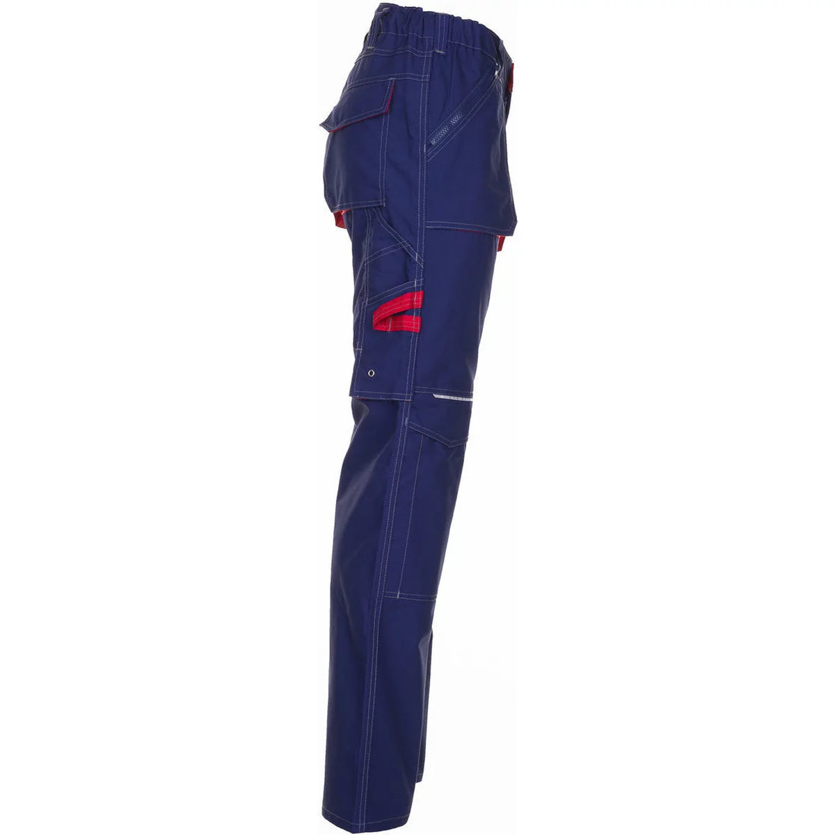 Planam Basalt Bundhose Arbeitshose marine/rot 2822