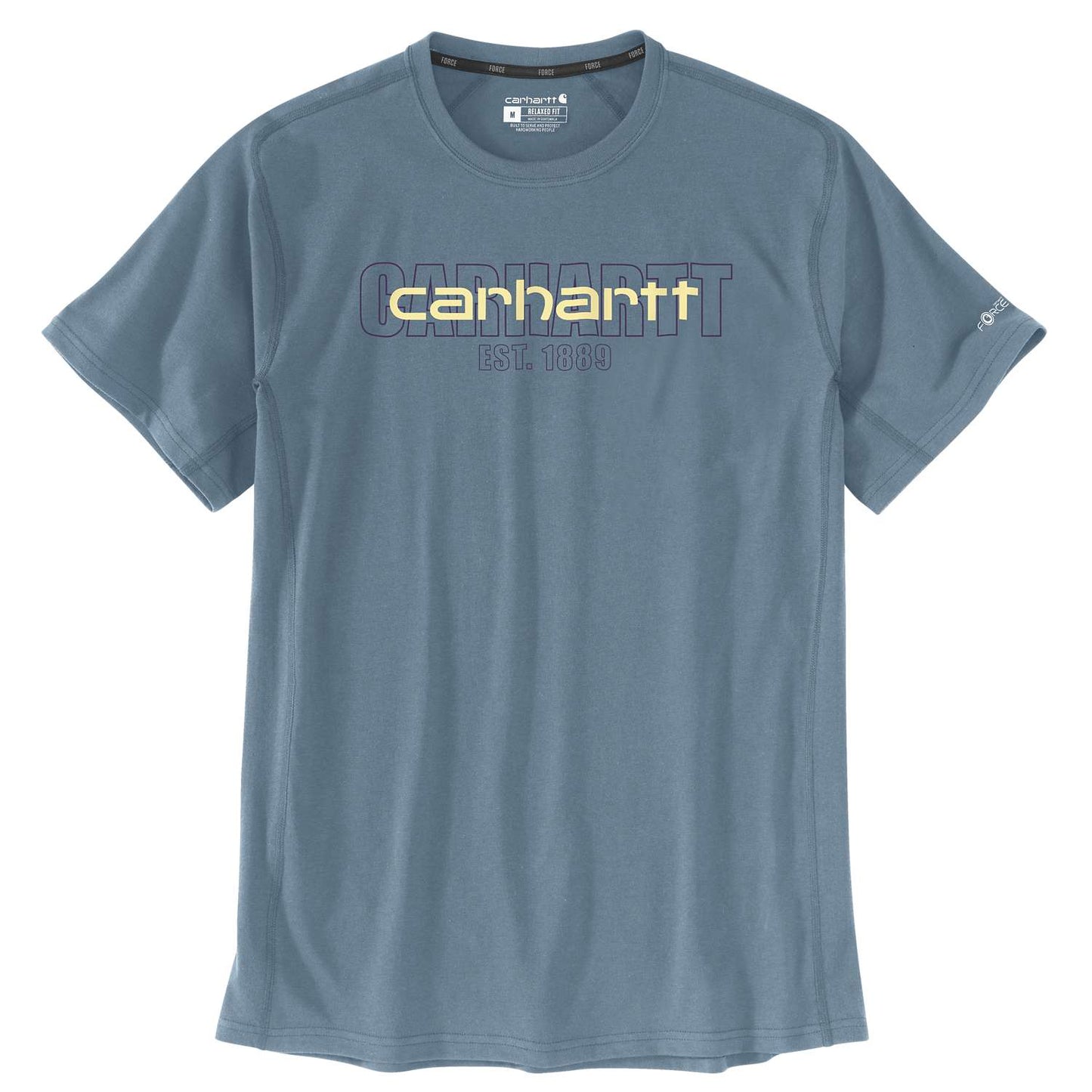 Carhartt Force Short Sleeve T-Shirt mit Carhartt Logo Graphic 106653