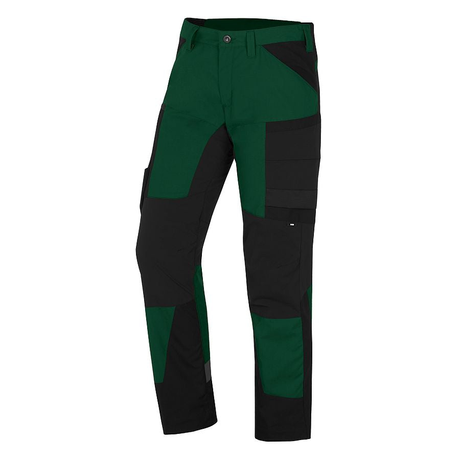 FHB Mio Arbeitshose Bundhose Stretch Grün/Schwarz 123120
