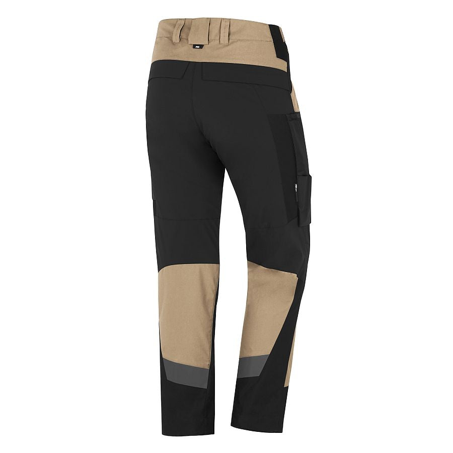 FHB Mio Arbeitshose Bundhose Stretch Beige/Schwarz 123120