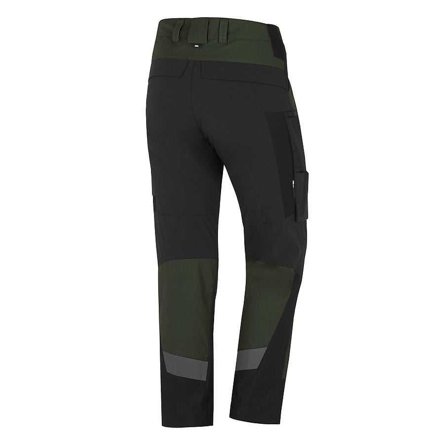 FHB Mio Arbeitshose Bundhose Stretch Oliv/Schwarz 123120
