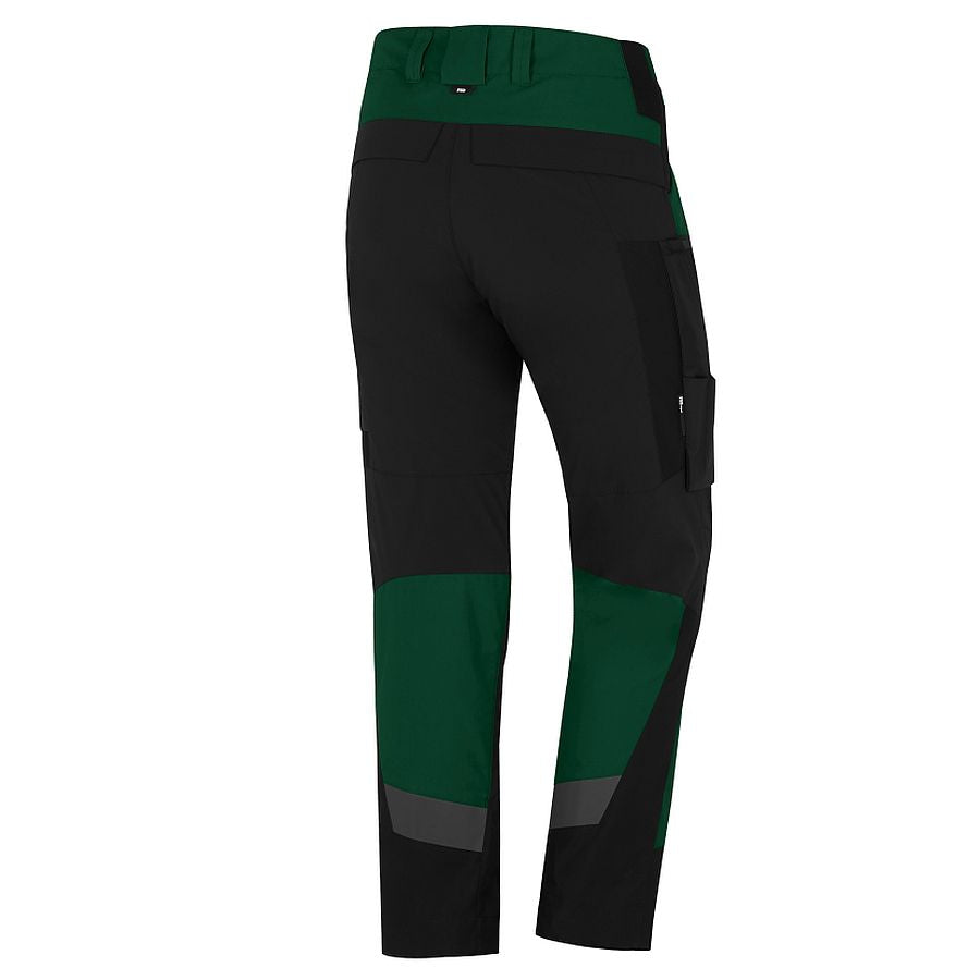 FHB Mio Arbeitshose Bundhose Stretch Grün/Schwarz 123120
