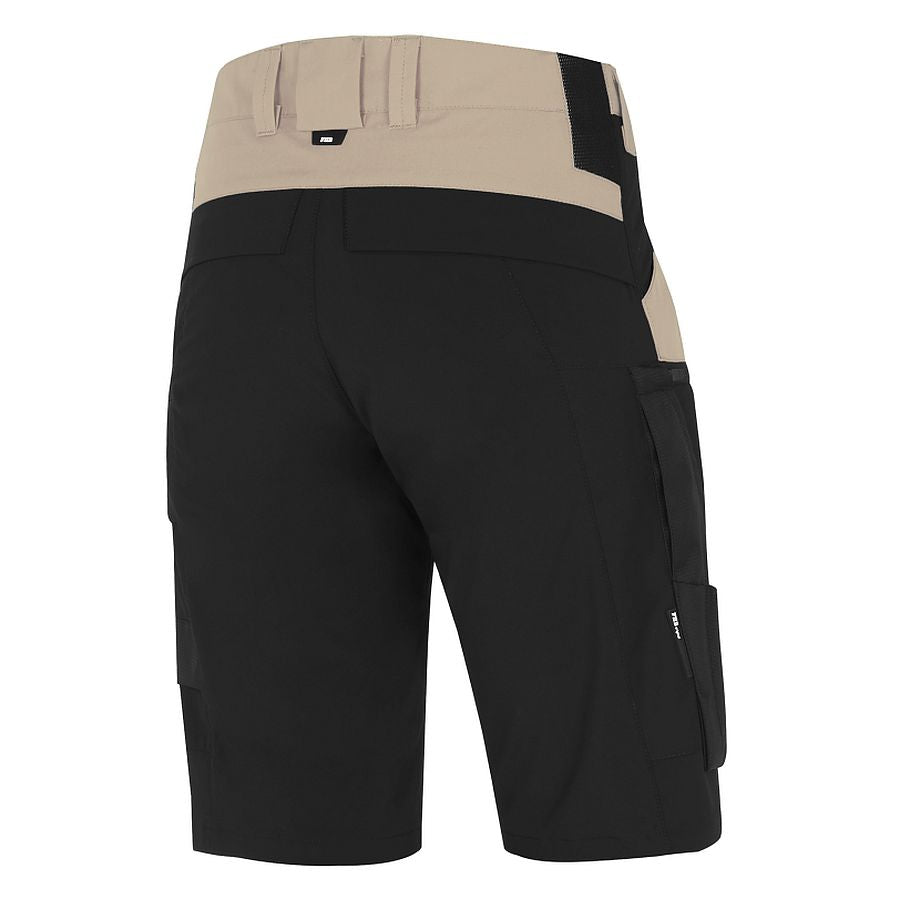 FHB Kim Stretch Bermuda Arbeitshorts Beige/Schwarz 125200