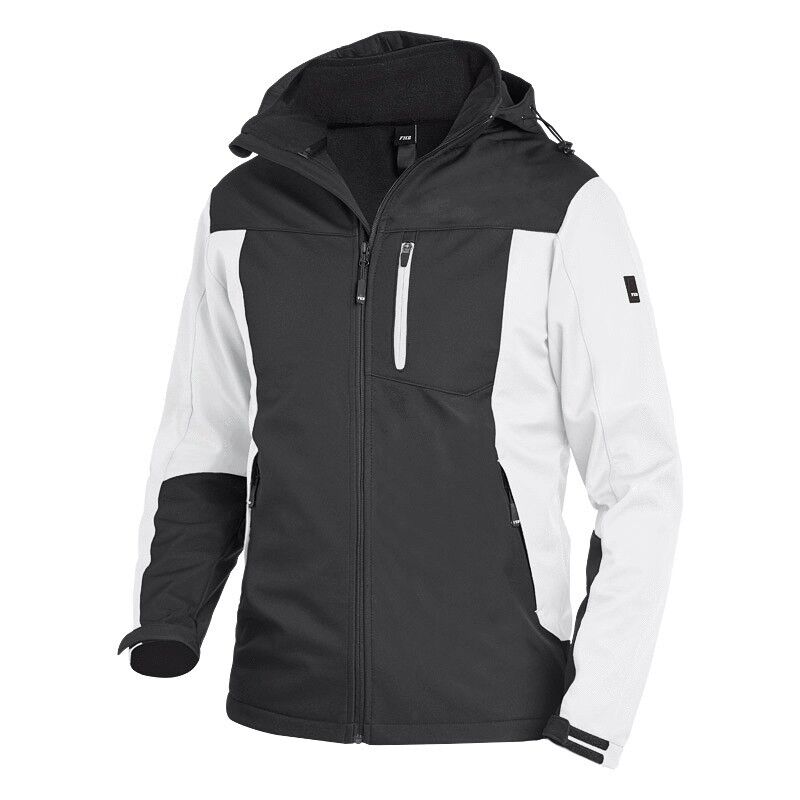 FHB Jannik Softshelljacke Arbeitsjacke Atmungsaktiv und Wasserabweisend 79105
