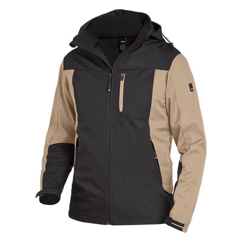 FHB Jannik Softshelljacke Arbeitsjacke Atmungsaktiv und Wasserabweisend 79105