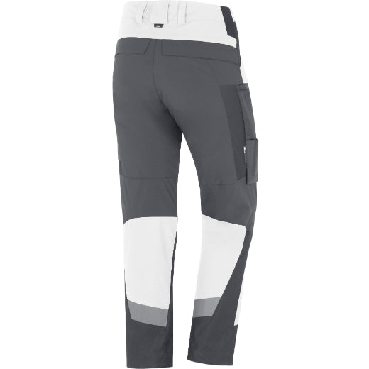 FHB Mio Arbeitshose Bundhose Stretch Weiß/Anthrazit 123120