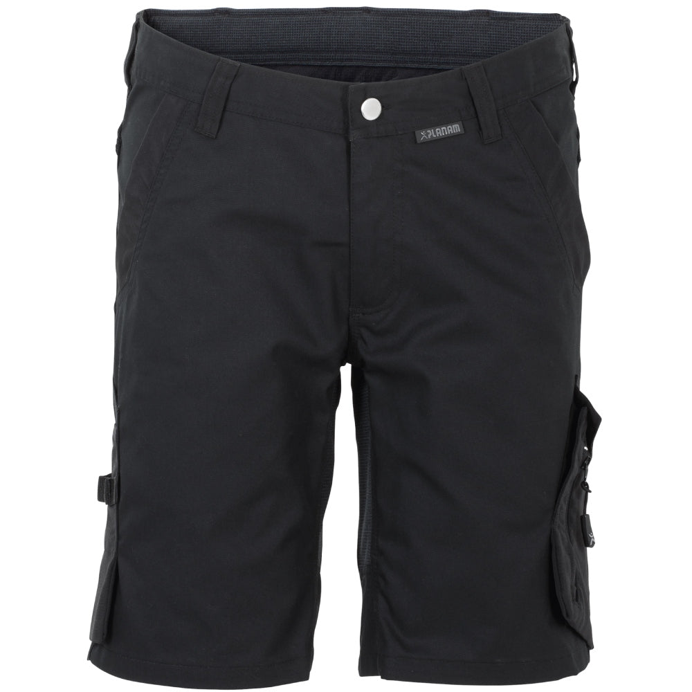 Planam Norit Herren Shorts kurze Arbeitshose Schwarz 6450