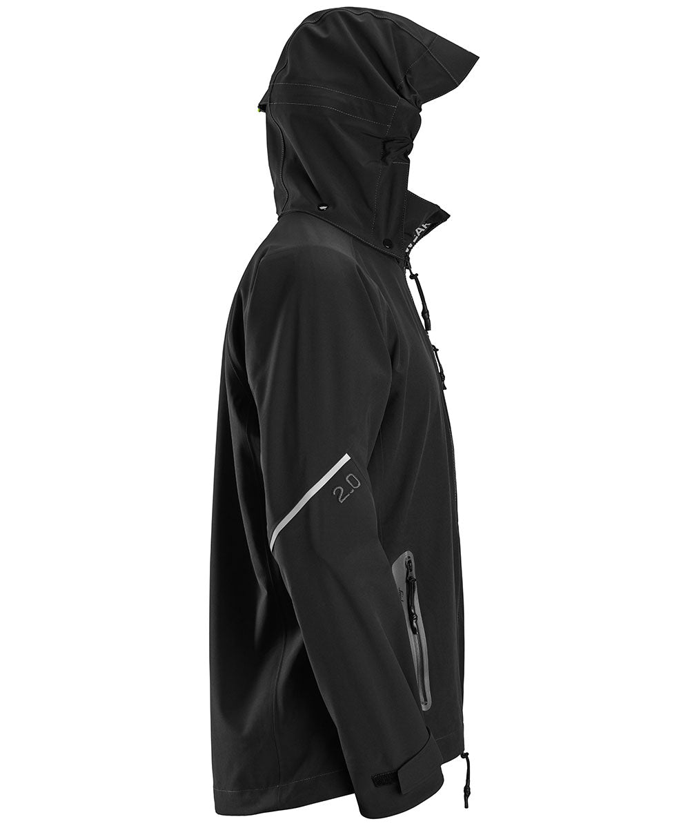 Snickers Flexiwork Wasserdichte Softshell-Jacke mit Kapuze 1218