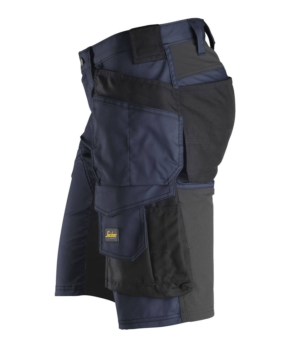 Snickers AllroundWork Stretch Shorts mit Holstertaschen Navy 6141