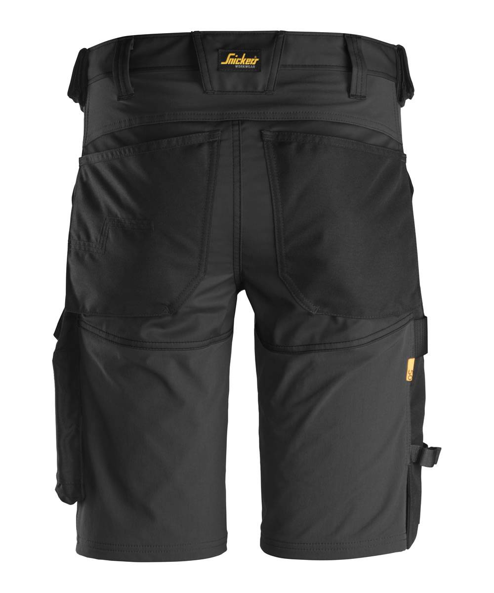 Snickers AllroundWork Stretch Shorts Schwarz 6143