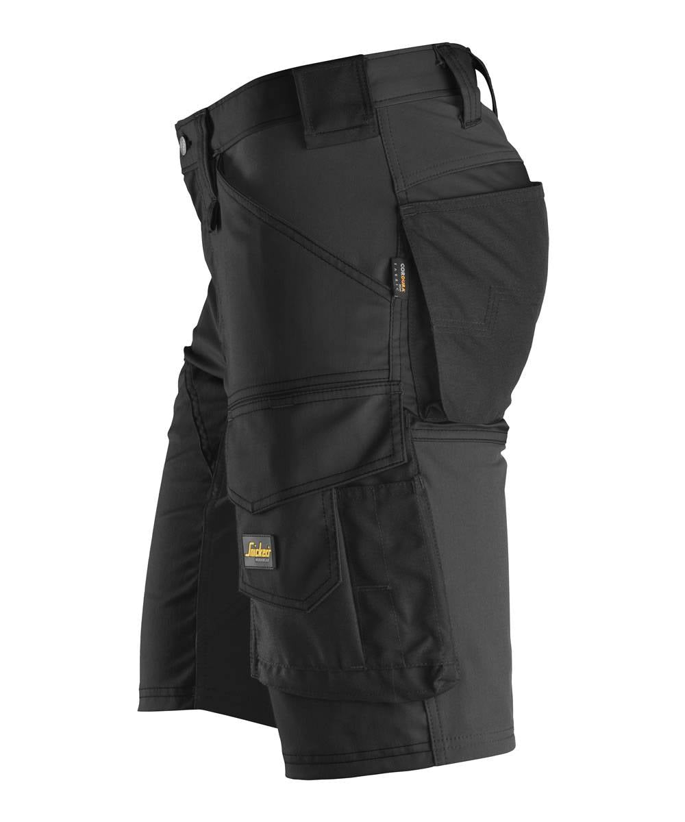 Snickers AllroundWork Stretch Shorts Schwarz 6143